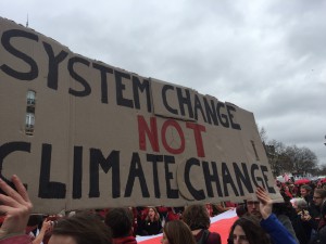 Demonstration für Klimagerechtigkeit in Paris am 11. Dezember 2015 (Foto: Privat)