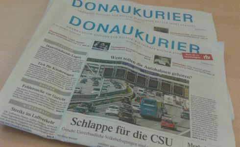 Der Donaukurier gehört jetzt den Passauer Neuen Nachrichten (Foto: Privat)